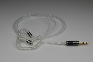 Reference pure solid silver awg28 Meze Rai Penta Advar iem mmcx upgrade cable by Lavricables