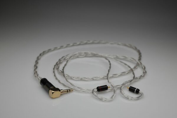 Ultimate pure Silver multistrand litz awg24 Ultimate Ears UE 6 PRO UE LIVE ipx iem upgrade cable by Lavricables