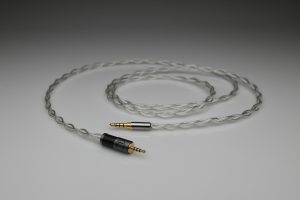 Master pure Silver Hifiman HE-R10D HE-R10P Deva Pro multistrand litz awg22 headphone upgrade cable by Lavricables