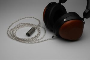 Master pure Silver Hifiman HE-R10D HE-R10P R9 Deva Pro multistrand litz awg22 headphone upgrade cable by Lavricables