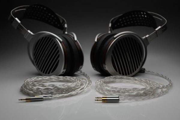 Grand pure Silver awg20 multistrand litz HiFiMan Susvara HE1000 Edition X headphone upgrade cable by Lavricables