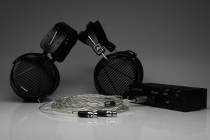 Grand pure Silver awg20 multistrand litz Audeze LCD5 LCD3 LCDX LCD4 LCD-MX4 LCD-4z LCD-24 headphone upgrade cable by Lavricables
