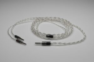 Master pure Silver Meze Liric multistrand litz awg22 headphone upgrade cable by Lavricables