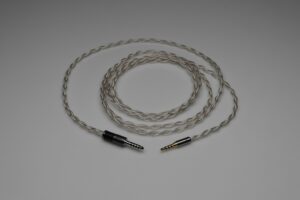 Ultimate pure Silver Hifiman HE-R10D HE-R10P R9 Deva Pro multistrand litz awg24 headphone upgrade cable by Lavricables