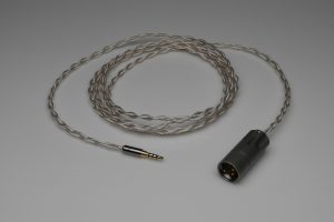 Ultimate pure Silver Hifiman HE-R10D HE-R10P Deva Pro multistrand litz awg24 headphone upgrade cable by Lavricables