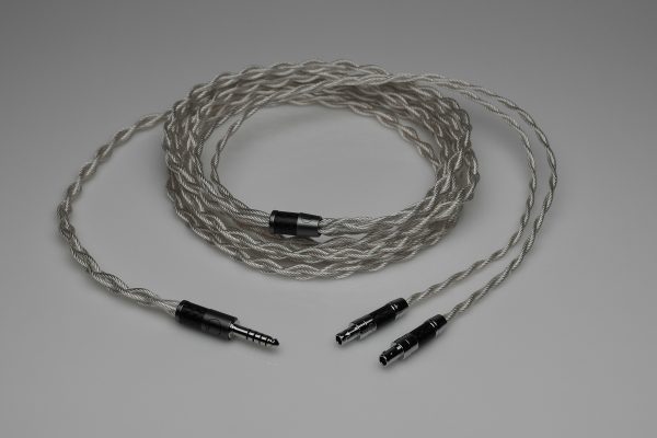 Grand pure Silver awg20 multistrand litz T+A Solitaire P headphone upgrade cable by Lavricables