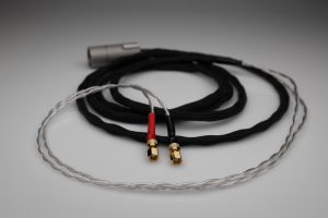 Ultimate pure Silver Es Lab ES-R10 multistrand litz awg24 headphone upgrade cable by Lavricables