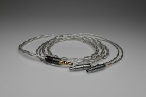 Master pure Silver awg22 multistrand litz T+A Solitaire P headphone upgrade cable by Lavricables