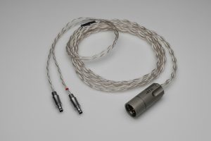 Master pure Silver awg22 multistrand litz T+A Solitaire P headphone upgrade cable by Lavricables