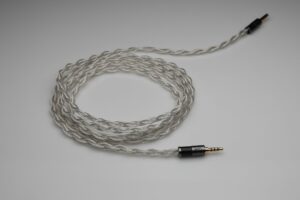 Grand pure Silver awg20 multistrand litz Hifiman HE-R10D HE-R10P Deva Pro headphone upgrade cable by Lavricables