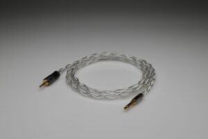 Master pure Silver MySphere 3.2 multistrand litz awg22 headphone upgrade cable by Lavricables