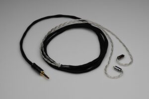 Master pure silver awg22 multistrand litz Sennheiser ie-600 ie-900 iem mmcx upgrade cable by Lavricables