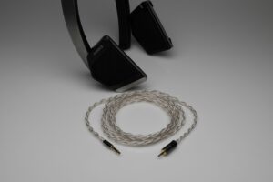 Ultimate pure Silver MySphere 3 multistrand litz awg24 headphone upgrade cable by Lavricables