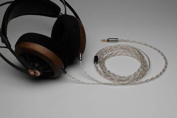 Ultimate pure Silver Meze 109 Pro multistrand litz awg24 headphone upgrade cable by Lavricables