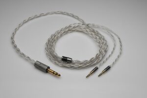 Grand pure Silver awg20 multistrand litz Rosson RAD-0 headphone upgrade cable by Lavricables