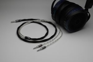 Grand pure Silver awg20 multistrand litz Rosson RAD-0 headphone upgrade cable by Lavricables