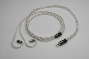 Ultimate pure silver awg24 multistrand litz Sennheiser IE400pro IE500pro Elysian Acoustic 1690Ti Diva Gaea Annihilator iem upgrade cable by Lavricables