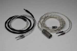 Grand pure Silver awg20 multistrand litz HEDD Audio HEDDphone TWO headphone upgrade cable by Lavricables