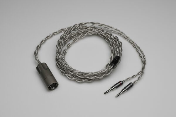 Grand pure Silver awg20 multistrand litz HEDD Audio HEDDphone TWO headphone upgrade cable by Lavricables